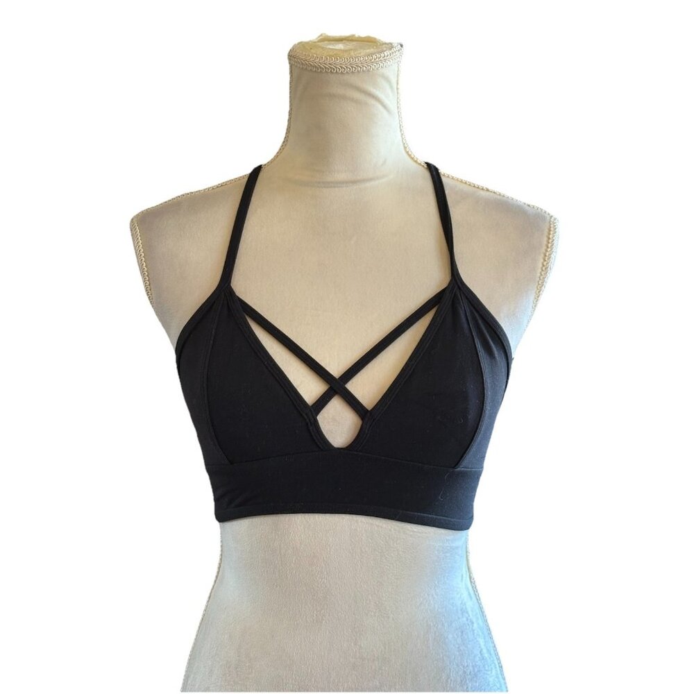 lululemon athletica Black Strappy Bra